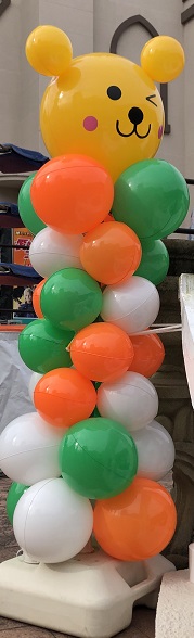 バルーン レンタル 入口